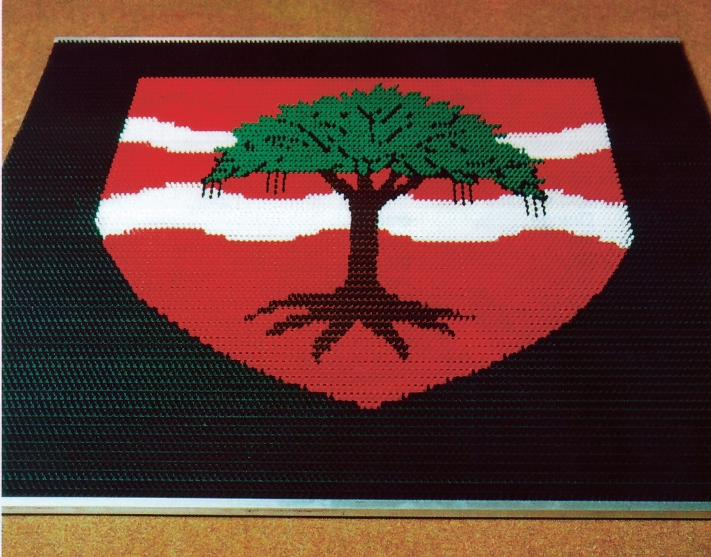 Triple Bürste Logomatte